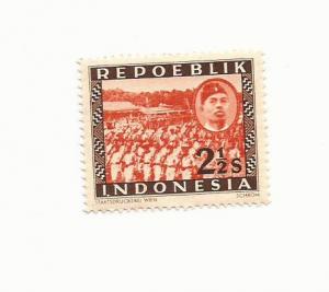 Indonesia 1948 - M - Scott #3 *