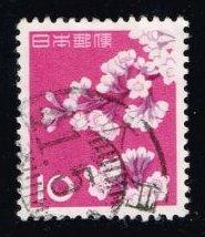 Japan #725 Cherry Blossoms; Used