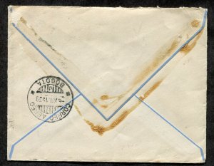 p215 - BROOKLYN 1939 Airmail Cover to COLOMBIA