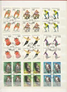 TANZANIA Stamps / Used / Thematic / Topical Lot 17591-