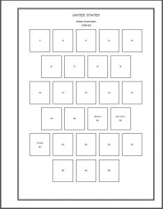 PRINTED UNITED STATES AMERICA 1847-2010 + 2011-2020 STAMP ALBUM PAGES (662 pgs)