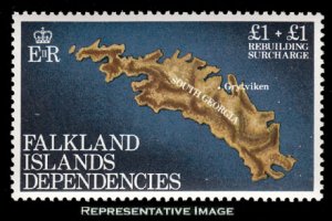 Falkland Islands Scott 1LB1 Mint never hinged.