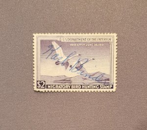 RW17, Trumpeter Swan. Used, CV $18.00