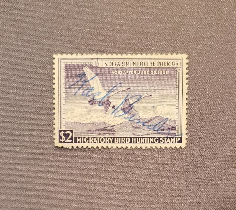 RW17, Trumpeter Swan. Used, CV $18.00