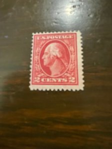 US SC 406c - MNH, Lake, 2¢ Washington (1) VF/XF - SC Value = $4500 - $9000