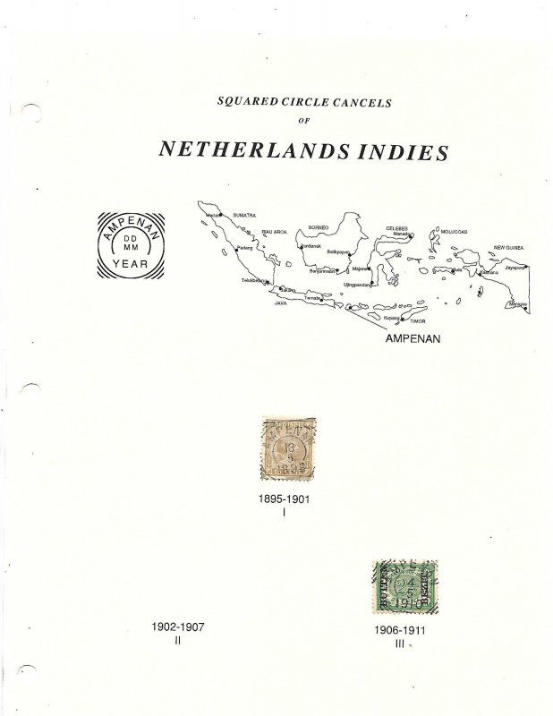 Dutch ( Netherlands) Indies 'Old time  Collection'