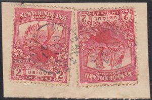 Newfoundland 1919 used Sc #116 Newf'd RY. T.P.O. Newf'd NO 13 22 Ry65