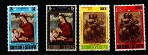 SAMOA SG373/6 1971 CHRISTMAS USED