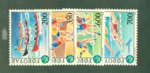 FAROE ISLANDS 193-96 MNH CV $6.00 BIN $3.25