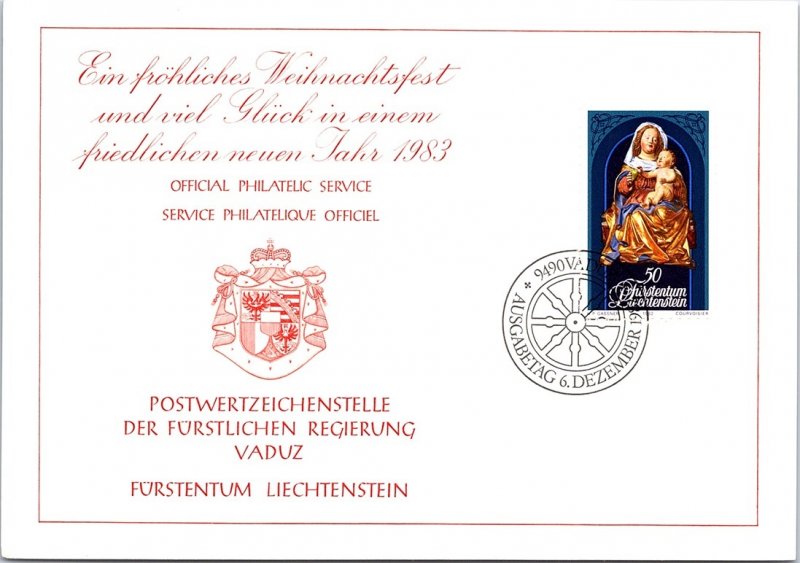 Liechtenstein, Worldwide First Day Cover