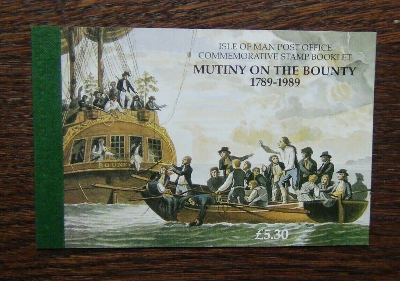Isle of Man 1989 Bicentenary of Mutiny of the Bounty Booklet MNH 