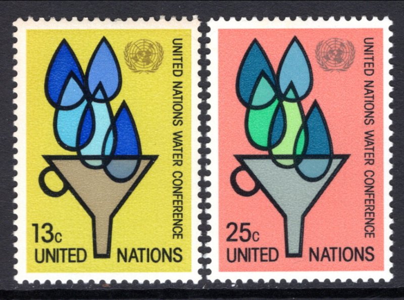 UN New York 283-284 MNH VF