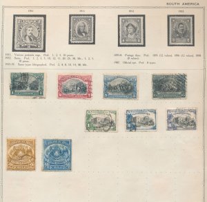 S. Central America Argentina Chile Bolivia Haiti Old M&U (Apx 180 Items) BL855