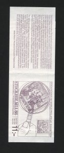 Sweden 1588a MNH Booklet