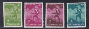 Viet Nam # 124-127, Boy Scout Jamboree, Mint LH, 1/3 Cat.