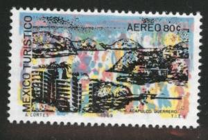 MEXICO Scott C355 MNH** 1969 Tourism airmail 