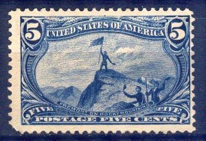 United States USA 1898 Trans Mississippi EXPO Freemont Sc. 288 Mint no gum