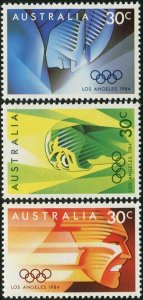 Australia 1984 SG941 Olympic Games Los Angeles set MNH
