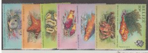 Belize Scott #699-705 Stamp - Mint NH Set