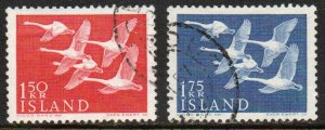 Iceland Sc #298-299 Used