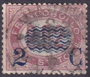 Italy #37 F-VF Used CV $25.00  (Z3217)