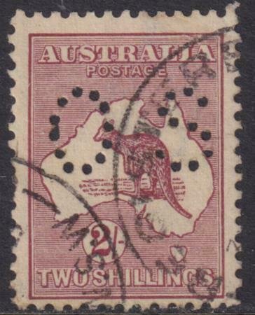 Australia 1915 SC OB 43 Used