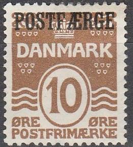 Denmark #Q2  F-VF Unused CV $24.00  (A16888)