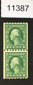 MOMEN: US STAMPS # 410 MINT OG NH PAIR LOT #11387