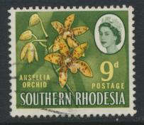 Southern Rhodesia  SG 98 SC# 101   Used  / FU Ansellia Orchid