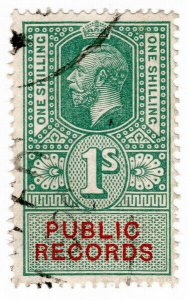 (I.B) George V Revenue : Public Records 1/-