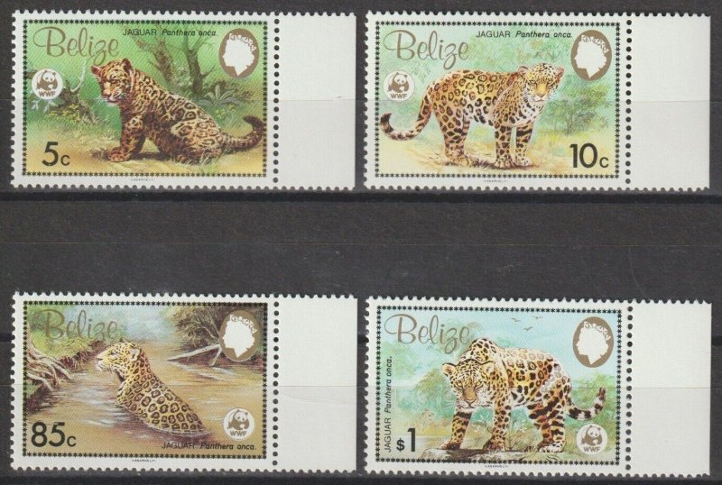 BELIZE 1983 WWF SG 756/59 MNH