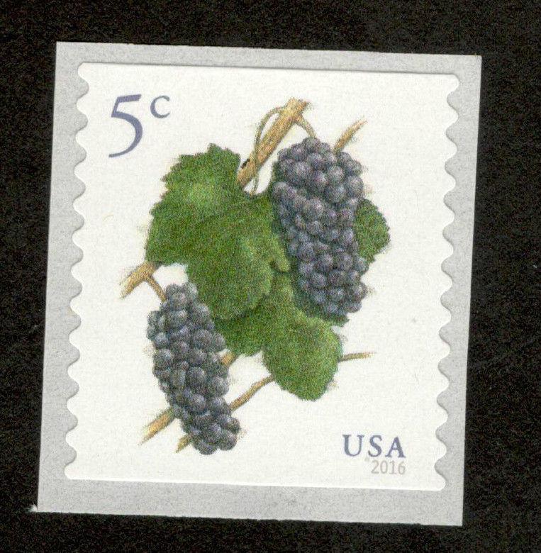 5038 Grapes US Single Mint/nh FREE SHIPPING