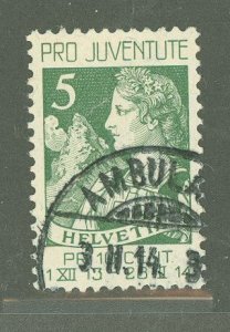 Switzerland #B1 Used Single