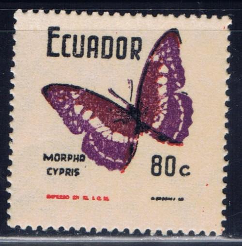 Ecuador 795 NH from 1970 Butterfly set