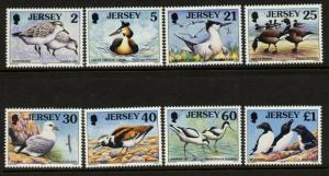 Jersey 825-32 MNH Birds