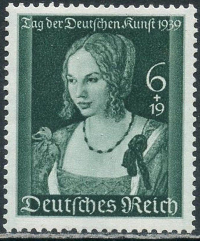 GERMANY Sc#B146 1939 Dürer Painting Complete Set OG Mint NH