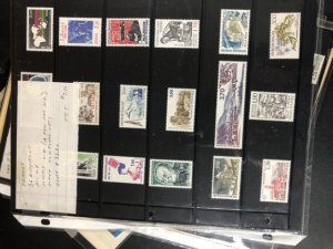 Worldwide Stamps On Stock Pages British Colonies & More