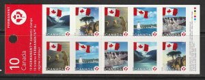 2006 Canada - Sc 2193a - MNH VF - Complete Booklet (BK341) - Flag over Canada