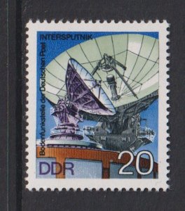 German Democratic Republic DDR #1718  used 1976 radar station