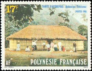 French Polynesia #478-480, Complete Set(3), 1988, Never Hinged