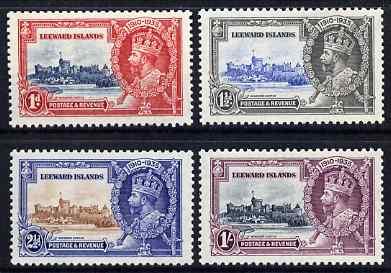 Leeward Islands 1935 KG5 Silver Jubilee set of 4, mounted...