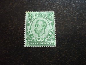 Stamps - Great Britain - Scott# 153 - Mint Hinged Part Set of 1 Stamp
