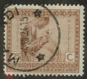 Belgian Congo 93 Used F-VF