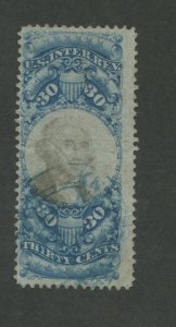 1871 US Documentary Revenue Stamp #R113 Used Fine