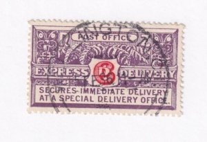 NEW ZEALAND # E1 VF-LANGTON SON CANCELLED EXPRESS DELIVERY CAT VALUE $53