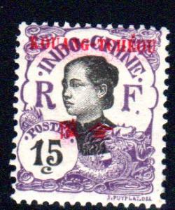 France Kwangchowan (廣州灣) #23, mint hinged