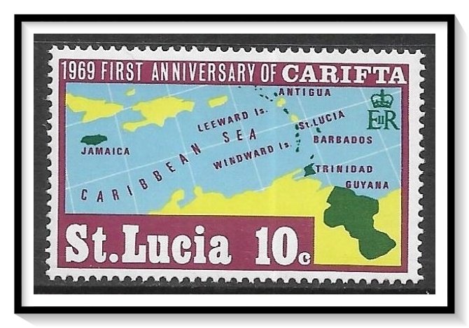 St Lucia #250 Carifta Issue MNH