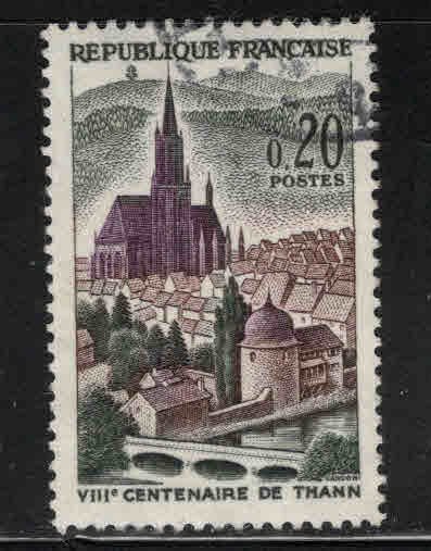 FRANCE Scott 1004 Used stamp