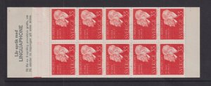 Sweden   #771a  MNH  1967 booklet Nobel price winners  35o