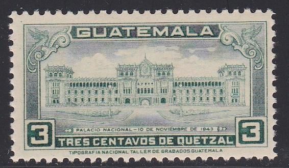 Guatemala # 309, National Palace, NH